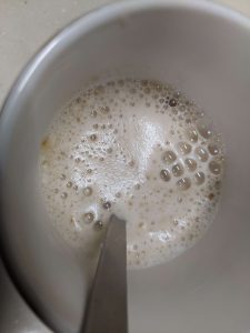 この泡立ちの良さを見よ。